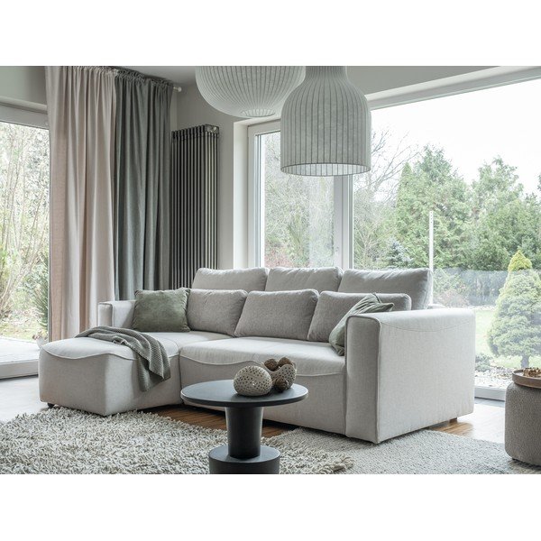 Кремав ъглов разтегателен диван (променлив) Homely Tommy - Miuform-image-4