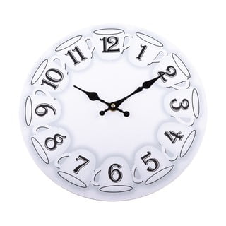 Дървен стенен часовник Чаши, ⌀ 34 cm - Dakls