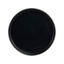 Малка чиния от черен фаянс , ø 20 cm Luna - ÅOOMI