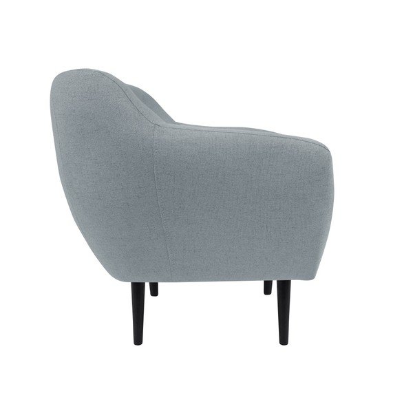 Světle modré křeslo s hnědými nohami Mazzini Sofas Piemont-image-2