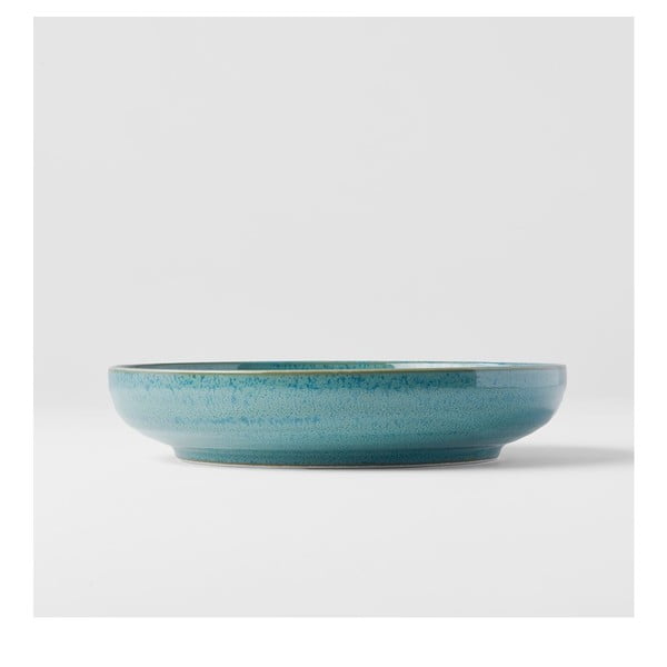 Дълбока керамична чиния в тюркоазено синьо, ø 20 cm Peacock - MIJ-image-1