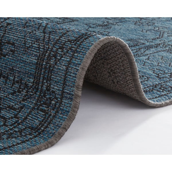 Тъмносин килим за открито , 70 x 200 cm Tyros - NORTHRUGS-image-1