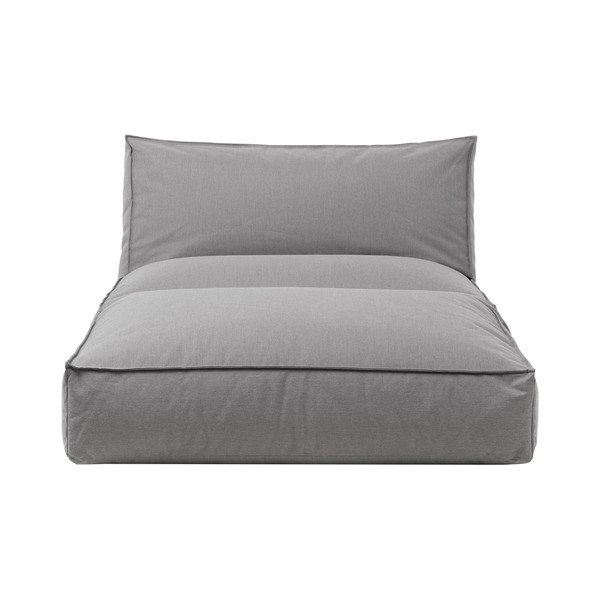 Градински шезлонг от камък, сив, 120 x 190 cm - Blomus