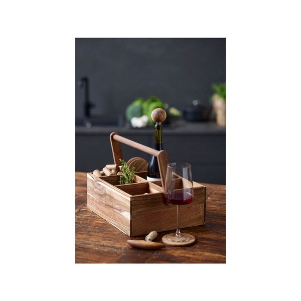 Дървена поставка за кухненски прибори - Holm-image-1