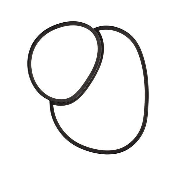 Черна LED светлина за таван 36x43,5 cm Rise - Trio-image-2