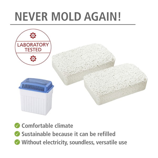 Резервни патрони за абсорбатор на влага в комплект от 2 броя - Wenko-image-4