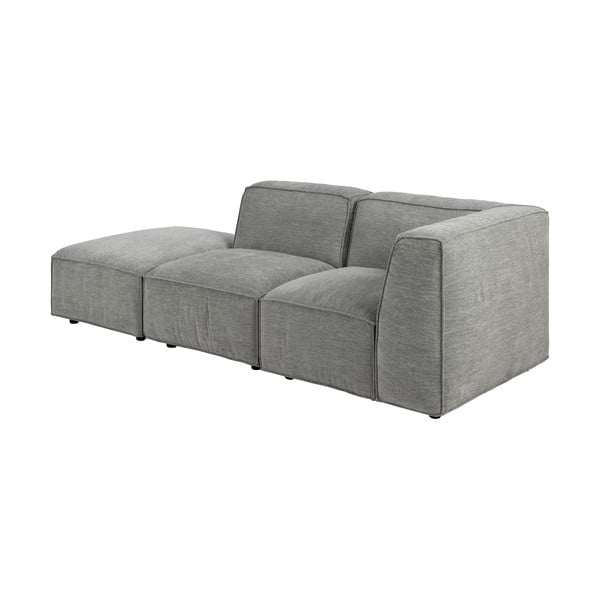 Светлосив модулен стол за отдих, ляв ъгъл Fairfield - Bonami Selection-image-4