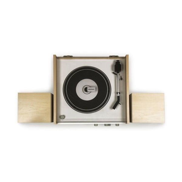 Грамофон в бяло и бежово Natural Switch II - Crosley-image-2