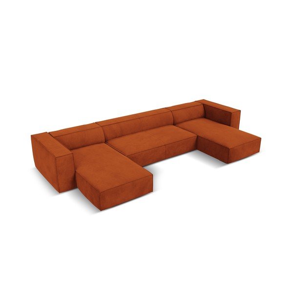 Оранжев ъглов диван (U-образен) Madame - Windsor & Co Sofas-image-2