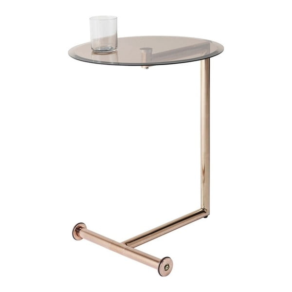 Odkládací stolek Kare Design Easy Living Copper, ⌀ 46 cm