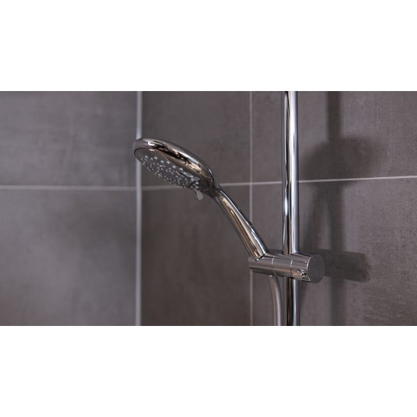 Енергоспестяваща хромирана душ глава Автоматична, ø 11 cm - Wenko-image-3