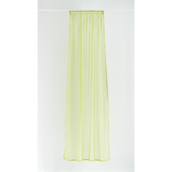 Жълто-зелена завеса 140x245 cm Voile - Mendola Fabrics
