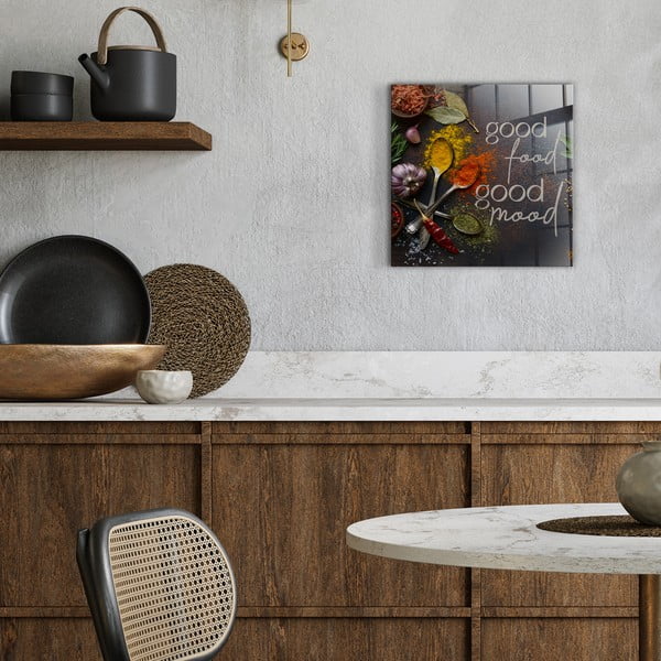 Картина върху стъкло 30x30 cm Mood – Styler-image-1