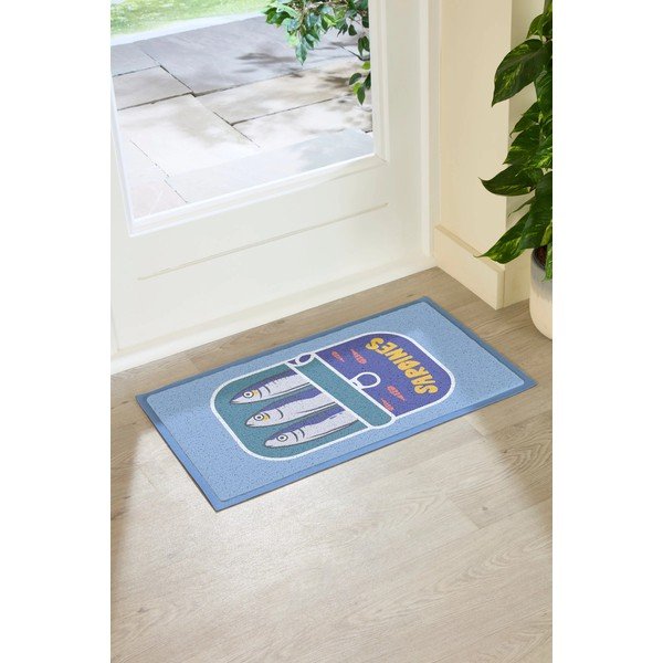 Изтривалка от рециклирана пластмаса 40x70 cm Sardine Tin – Artsy Doormats-image-2