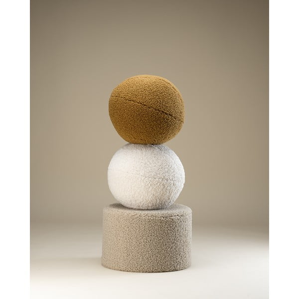 Светлокафяв детски пуф от букле – Wigiwama-image-4