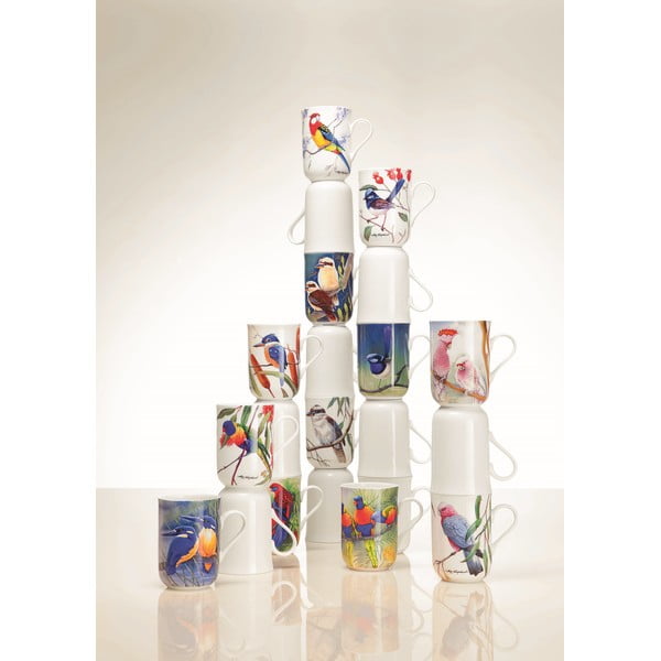 Порцеланова чаша 330 ml Fairy Wrens - Maxwell & Williams-image-1