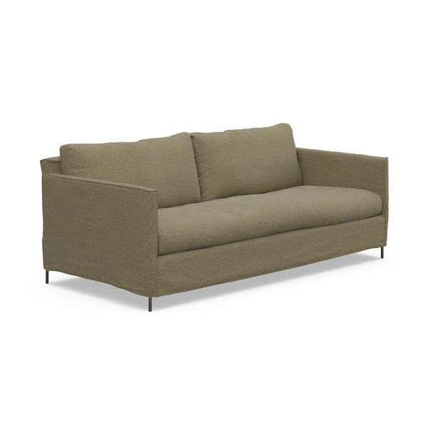 Зелен диван 198 cm Petito - Furninova-image-1