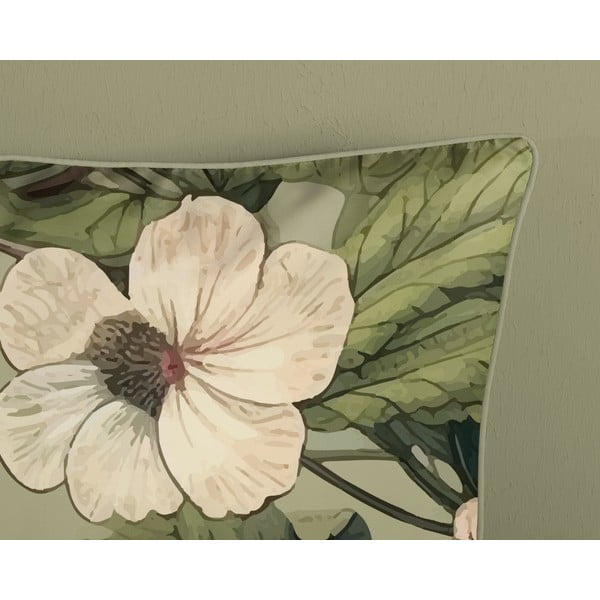 Единично удължено спално бельо от памучен сатен в цвят каки 140x220 cm Onaz – Descanso-image-3