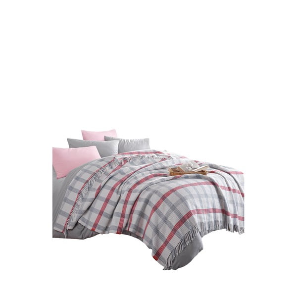 Сиво покривало за легло 180x220 cm Warm Soft – Mijolnir