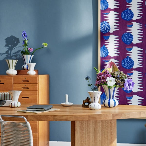 Керамична ръчно рисувана ваза Signature - Kähler Design-image-2