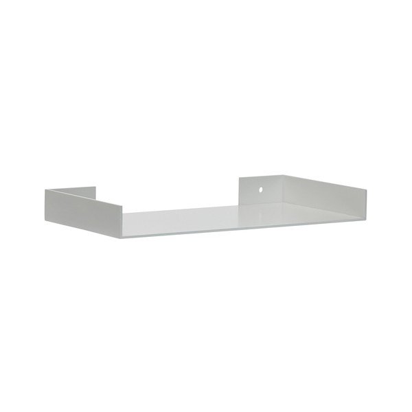 Светлосив метален стенен рафт 30 cm Sheets – Hübsch