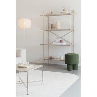 Бежов стелаж 120x180 cm Marcio – White Label