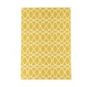 Жълт килим за открито , 160 x 230 cm Interlaced - Floorita