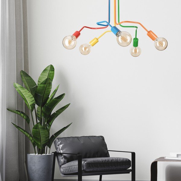 Осветително тяло за таван 59x59 cm Domino – LAMKUR-image-1