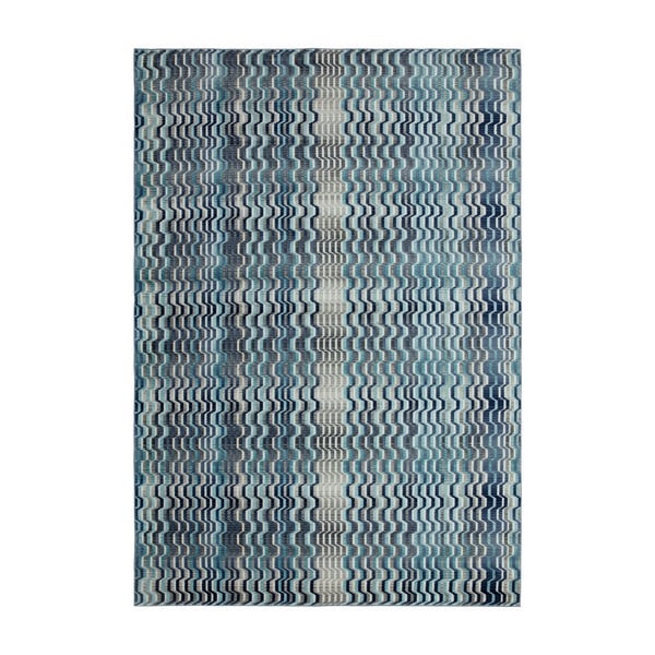 Син килим Вълна, 120 x 170 cm Wave - Asiatic Carpets