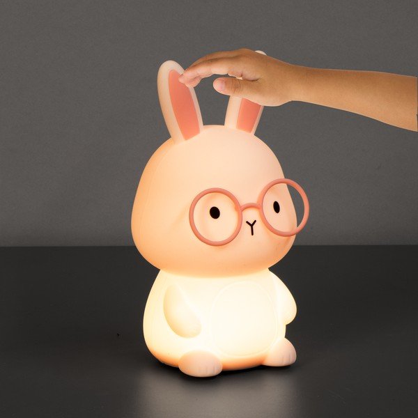 Светлорозова детска нощна лампа Josie – Fischer & Honsel-image-1