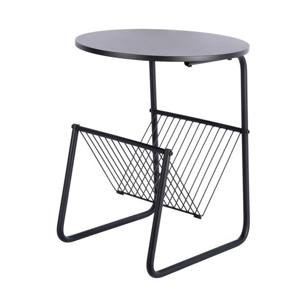 Метална кръгла странична масичка ø 40 cm Riqueza Revista – Leitmotiv