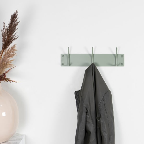 Сиво-зелена метална стенна закачалка 40 cm Fusion – Spinder Design-image-1