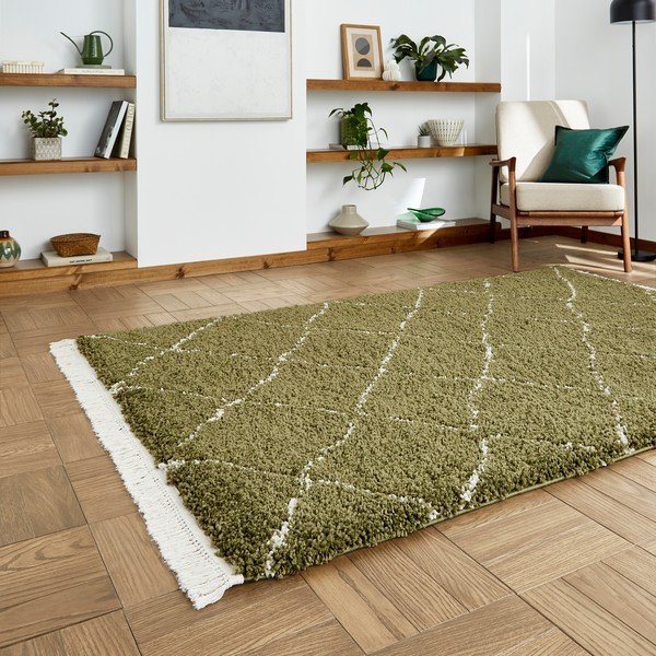 Зелен килим 80x150 cm Boho – Think Rugs-image-2