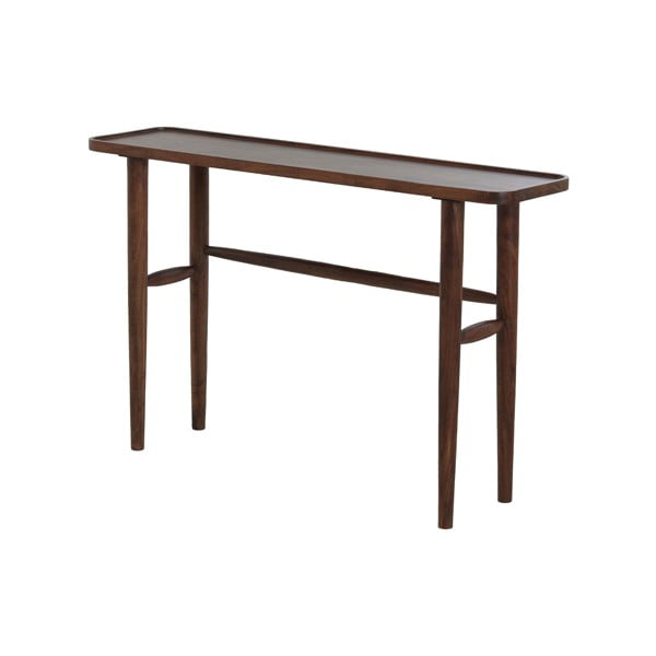 Кафява конзолна маса от масивна акация 30x120 cm Qiano – Light & Living-image-2