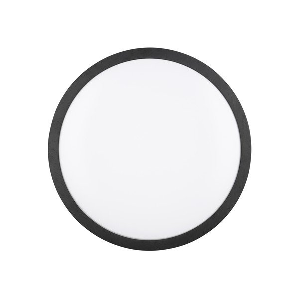 Черно LED осветително тяло за таван ø 40 cm Iseo - Trio-image-4