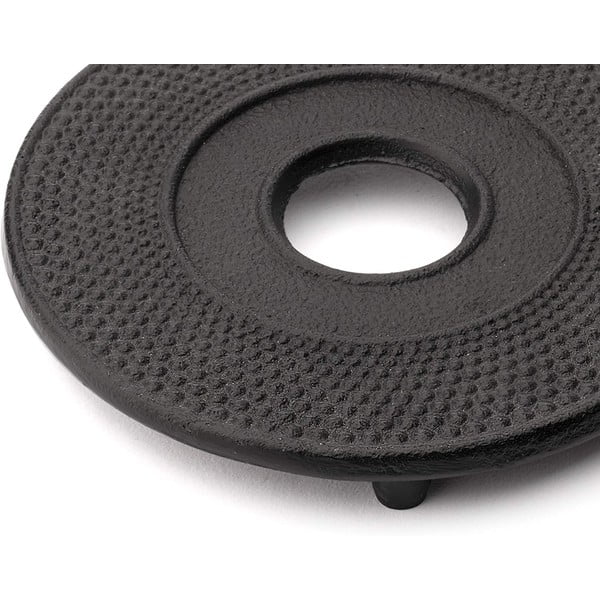 Черна чугунена подложка за чайник Jing, ⌀ 13,4 cm Jang - Bredemeijer-image-1