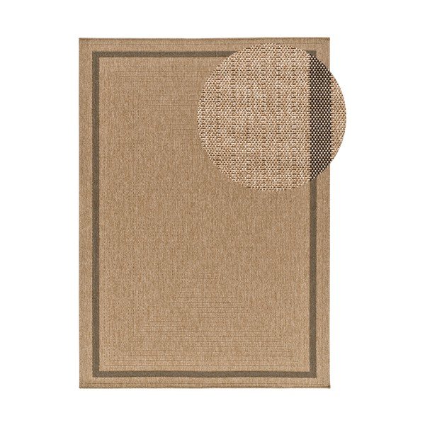 Килим за открито и закрито в естествен цвят 120x170 cm Acra – Universal