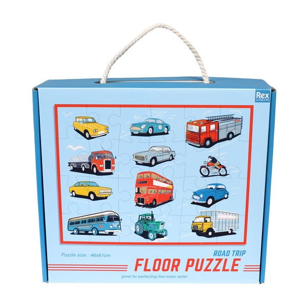 Пъзел (брой части 24) Road Trip – Rex London-image-3