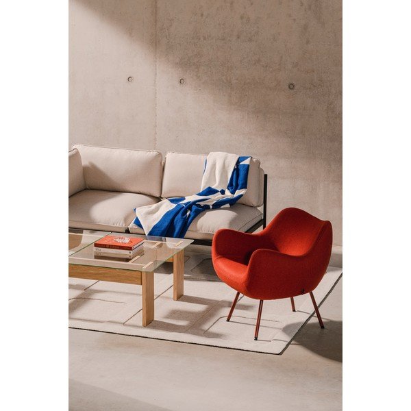 Червено вълнено кресло RM58 – noo.ma-image-2