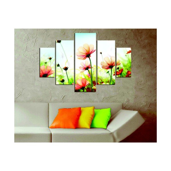 Картина от няколко части Ливада, 92 x 56 cm - Wallity-image-1
