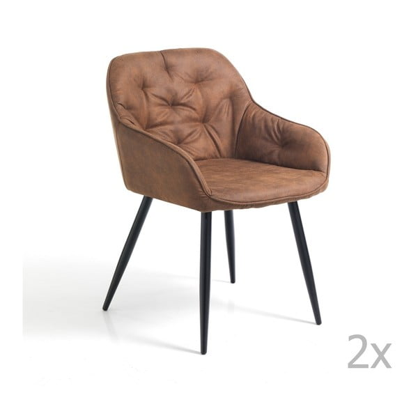 Sada 2 čalouněných židlí Tomasucci Lovely