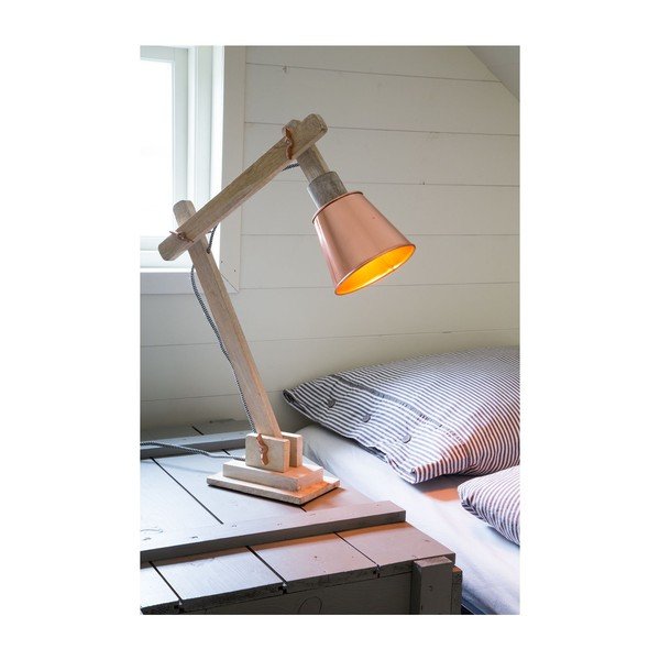 Stolní lampa Izar Rose Gold-image-1
