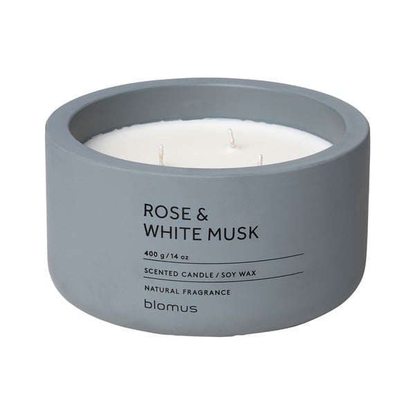 Свещ от соев восък с време на горене 25 h Fraga: Rose and White Musk – Blomus