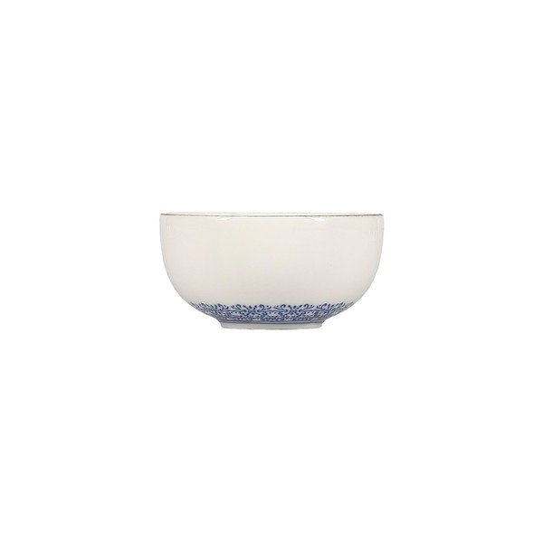 Бяла/синя порцеланова купичка 210 ml Azul – BonBistro-image-2