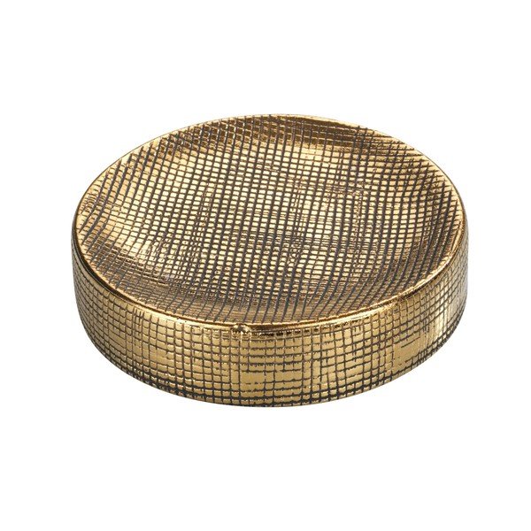 Керамична сапунерка в златист цвят Badi - Wenko-image-4