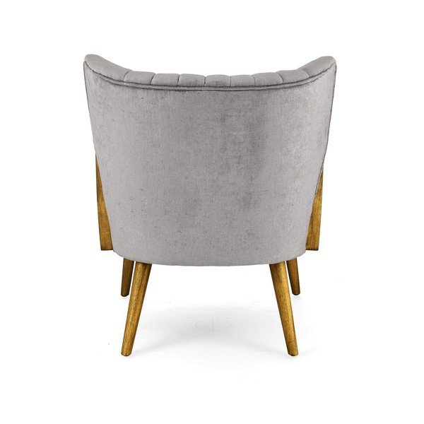 Сиво кадифено кресло Virna – Bizzotto-image-4
