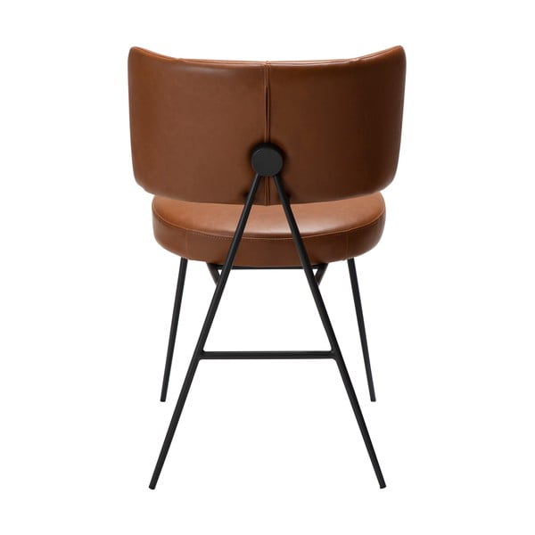 Кафяв трапезен стол в цвят коняк Roost - DAN-FORM Denmark-image-4