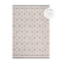 Сиво-бежов килим подходящ за пране 116x170 cm Graysen – Flair Rugs