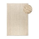 Кремав килим от юта 120x170 cm Bouclé - Hanse Home