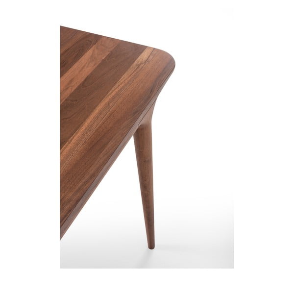 Маса за хранене от орехово дърво 90x180 cm Fawn - Gazzda-image-3